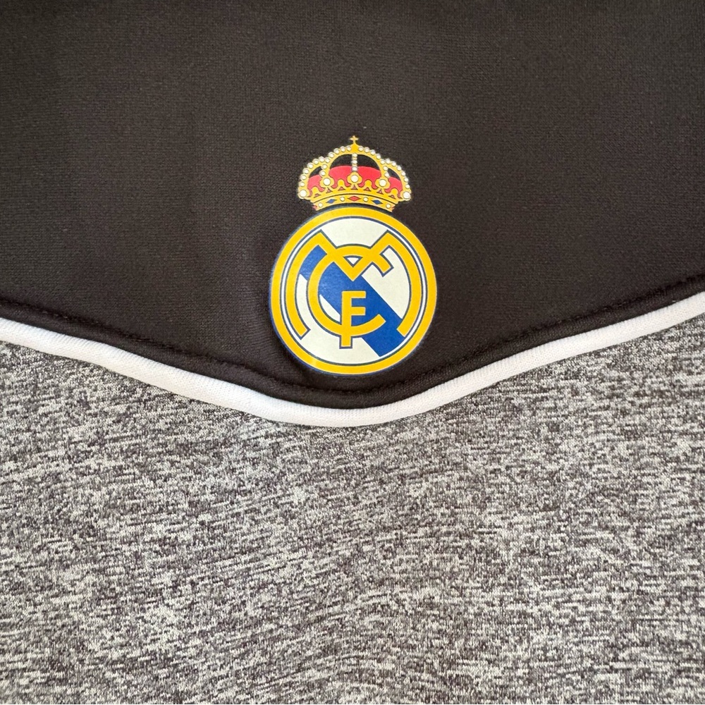 Icon Sports Real Madrid Soccer  Full Zip Hoodie Sweatshirt Jacket Men Sz S NWOT - Picture 12 of 16